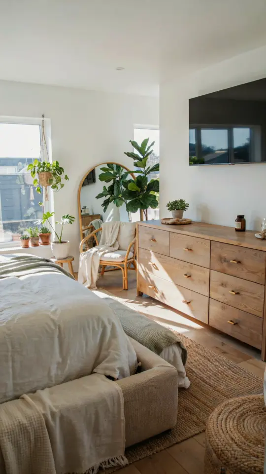 Neutral Home Decor | Functional Body Mirrors for Tidy Bedrooms & Closets