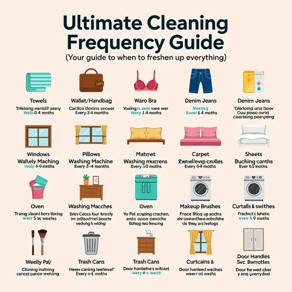 Fall cleaning routine for a tidy home - weekend deep clean schedule before holiday guests arrive