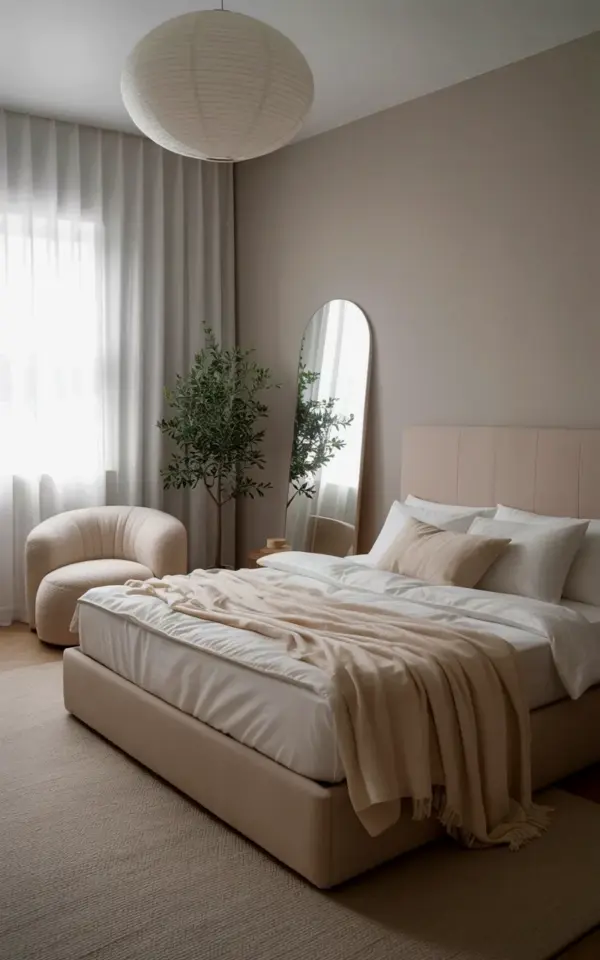 Minimalist Bedroom Decor Ideas for a Calm Neutral Space