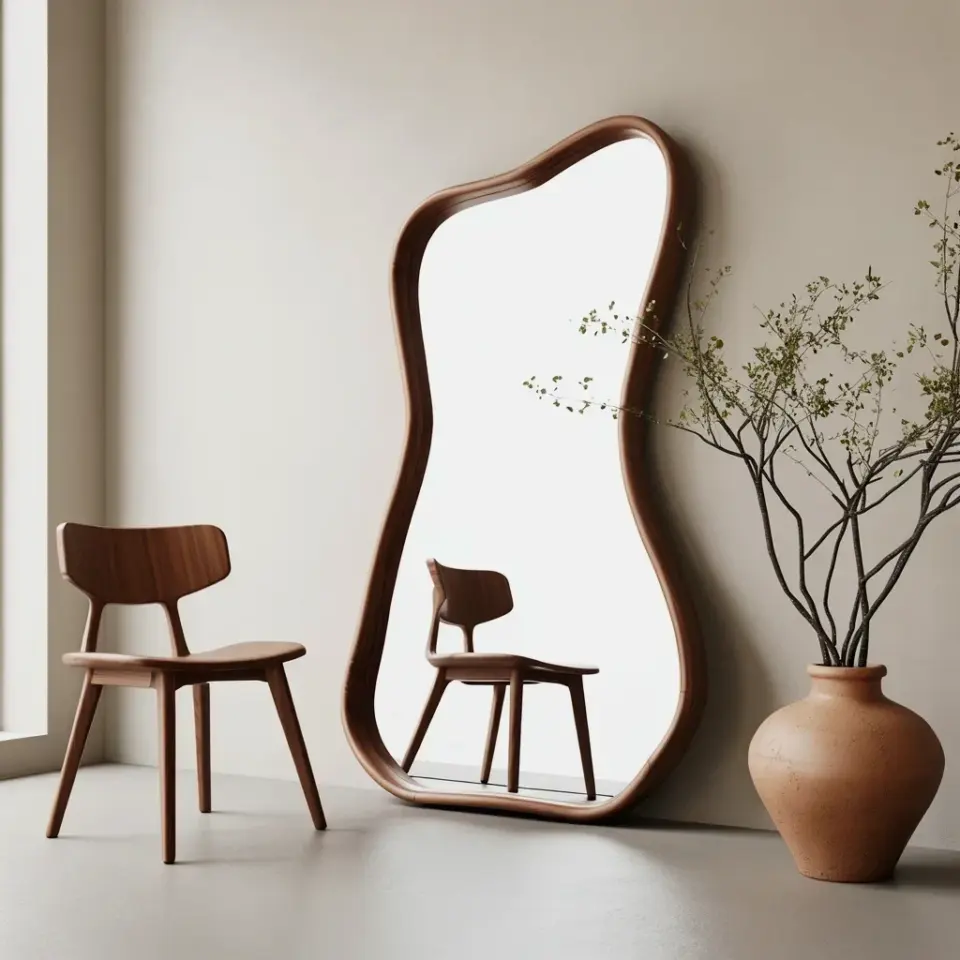 Small Bathroom Vanity Corner Ideas: an Elegant Mirror Corner & Counter Setup