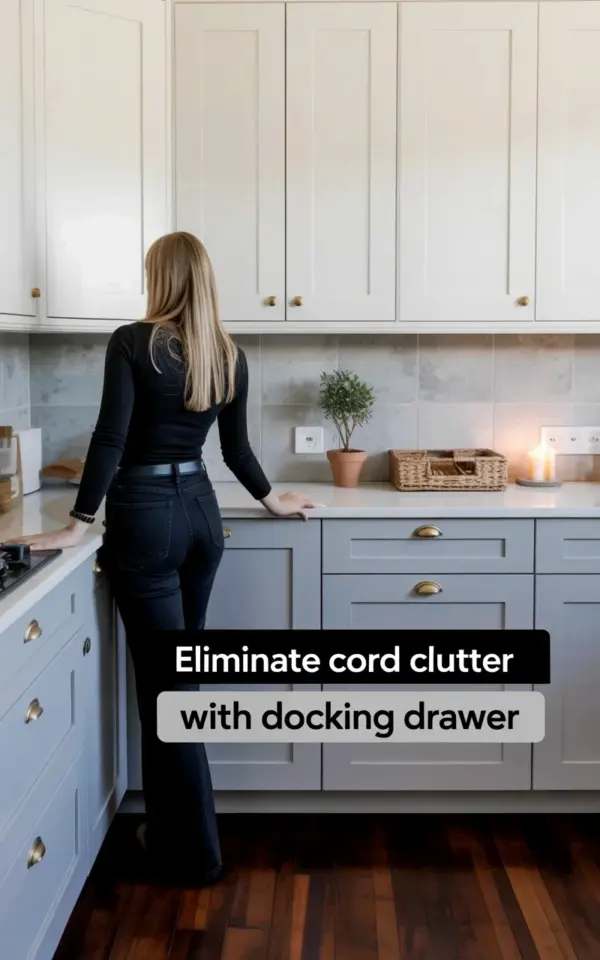 Kitchen Cord Clutter Solutions on a Budget | Tidy Counter Hack