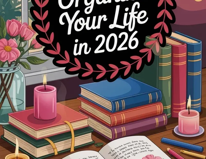 Organize Your Life in 2026 | New Year Planning Desk Setup